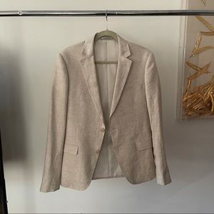 Zara Linen Blazer Sport Jacket